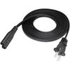 DIGITMON 10FT Premium 2-Prong Replacement AC Power Cable Compatible for Bright House Networks Cable Box