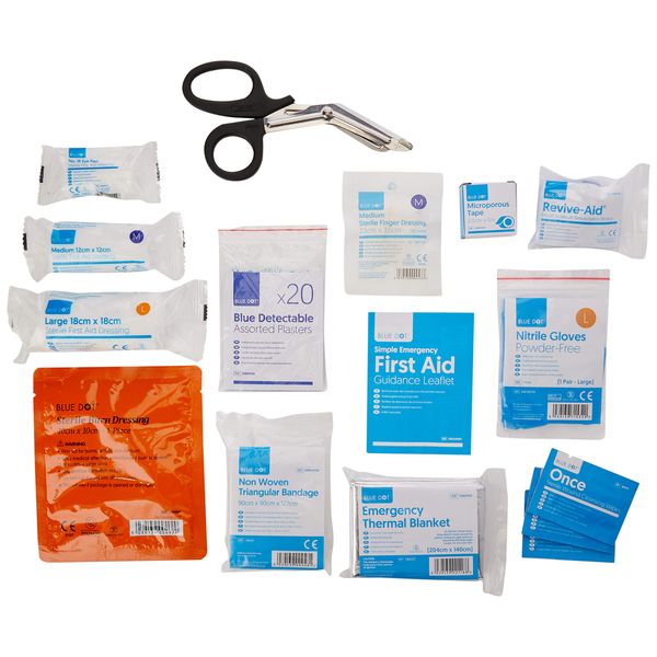 First Aid Kit Refill Catering Medium BS8599-1