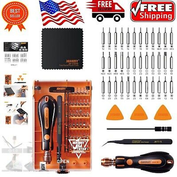 Ultimate 43-in-1 Magnetic Screwdriver Kit with Ergonomic Handle for Easy Repair