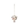 Mud Pie Cow Ceramic Farm Wind Chime, 5" x 2.5"