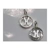Letter H Initial .925 silver charm pendant x1 initials charms Range10