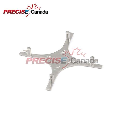 Precise Canada Dental Orthodontic Star-Like Bracket Positioning Gauge for Posterior Teeth