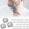 SH50/52 Replacement Heads Blade Compatible with Philips Series 5000 Shavers, PowerTouch, AquaTouch, OEM SH50 MultiPrecision Blades Upgrade Head Blades Fit for Norelco Series 5000 Electric Shavers