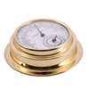 4-inch Dial Brass Case Thermometer Hygrometer -20°C ~ 50°C Wall Mounted