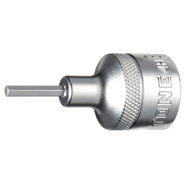 Tone Hexagon Socket HP4H-03 Drive Angle 1/2 inch (12.7 mm) Double Side Width 0.1 inch (3 mm)