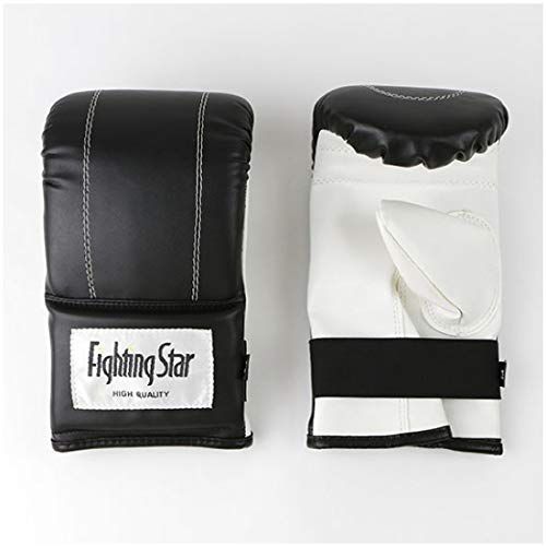 isami FS-18 PU Punching Gloves for Beginners, Kids, Women, Martial Arts, Martial Arts, Karate, Kickboxing, After Mixed Martial Arts (Black, S)