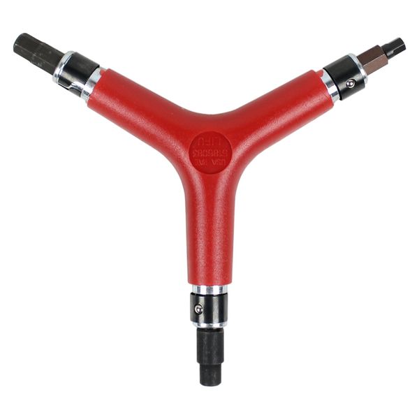 KSS Inline Skate Tool 5-in-1 with Reversible Bits and Bearing Pusher