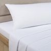 Viceroybedding 100% Egyptian Cotton Flat Sheet, White, Single 200 Thread Count