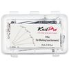 KnitPro Silver T Pins, 50 Pack - Lace Making/Upholstery Accessory