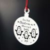 Our First Christmas As Mummy And Daddy Engraved Bauble Personalised Tree Decor