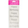 Eleganza Happy Birthday Stickers, One Size