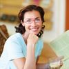 IF Compact Lenses Readers Slim Flat-Folding Unisex Reading Glasses - Chilli, "+1.0"""