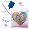 DIAMOND DOTZ Embroidery Pillow, Multicoloured, 18cm x 18cm