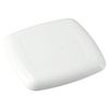 YYlingx 7-Compartment Square Ceramic Paint Palette, White