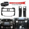 Carbon Fiber Central Console Control Panel Trim Cover Decor kit For 4Runner 10+