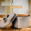 ✮ BARBER TOOLS ✮ Bartbürste und Schnurrbart hohe Qualität. Mit seinem Metallbox