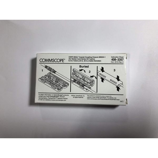 Tyco/Commscope CPGI-569224-1K RG6 F Cable Splice Kit