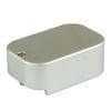 TACFUN Weighted Magazine Base Plate Compatible with Glock 9mm/.40 Silver