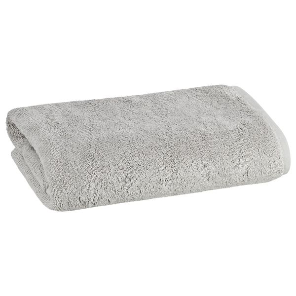 2 er Pack Floringo Handtuch 50x100 Serie Luxury-Line 630g/m²-Mittelgrau
