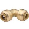 SharkBite 1/4 in. Push x 1/4 in. Dia. Push Brass Elbow