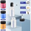 60 Pcs Paint Touch up Paint Bottles with Brush and Lid Empty Touch up Paint