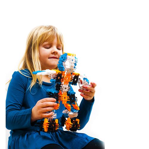 Lux Blox Mini Freestyle Set 66 Pieces. STEM Kit for Kids Boys Girls. Building Block for Children ages 6 and Up. Build an Airplane, Robot, Motorcycle and more. Autism Live Toy Award Winner. Made in USA