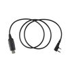 KS K-STORM USB Programming Cable Compatible with K-Storm KST-F3 Kenwood 2-Pin Plug Walkie Talkie