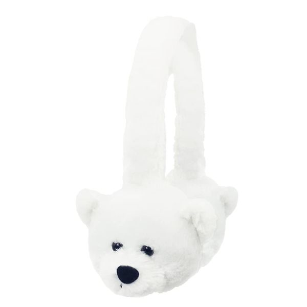 WISHPETS Polar Bear Earmuffs Plush Toy