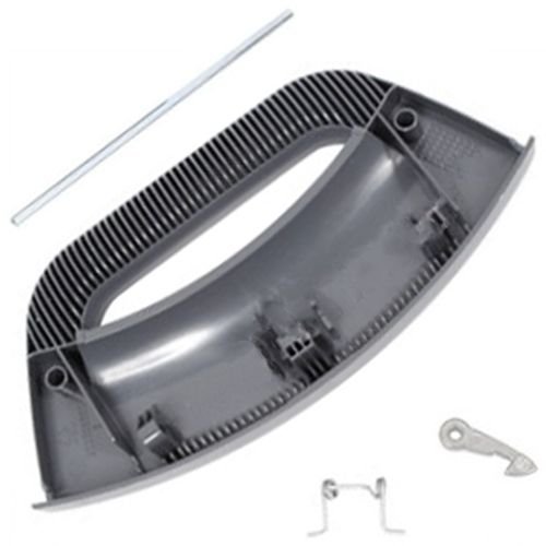 SPARES2GO Graphite Door Handle Kit compatible with Hotpoint Washing Machine