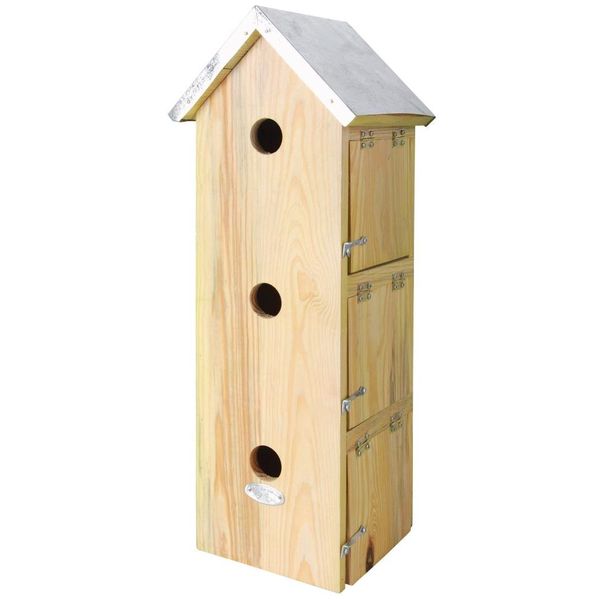 Esschert Design USA NKM Three Story Sparrow Birdhouse