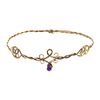Lurrose Makeup Headbands Iron Circlet Headband Gold Hair Hoop with Jewels Mental Hair Clasp Cosplay Hair Band for Girls Women Kids Makeup Headband