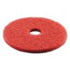 Boardwalk 4016RED Standard 16-Inch Diameter Buffing Floor Pads Red