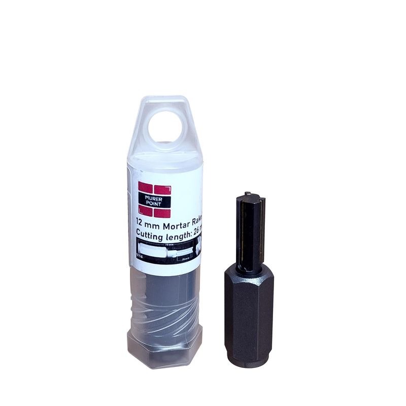 MurerPoint 3 Cutter Masonry Chisel Mortar Rake - 12mm | TCT Chisel ...