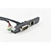Intel NUC Front Panel GbE Adapter with RS-232 Serial Port