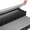 2-Step 36" Patio Spa Hot Tub Step Slip-Resistant Surface W/ Large Hidden Storage
