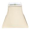Royal Designs Square Bell Basic Lamp Shade, Beige, 8 x 16 x 12.5