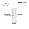 Plastic Knitting Gauge Needle Ruler Gauge Ruler Sewing Tools for Sewing Needle