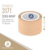 Dynarex Sensi Wrap, Self-Adherent 1" x 5 yds Tan 30/Cs
