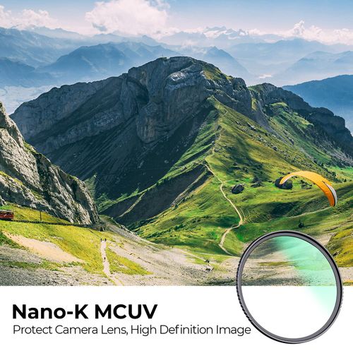K&F Concept 67mm MCUV Lens Protection Filter 18 Multi-Coated Camera Lens UV Filter Ultra Slim with Cleaning Cloth (K-Series)