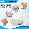 Wireless TENS Unit Back Pain Relief Massager - APP Controlled Bluetooth Muscle S
