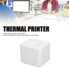 mini thermal printer bluetooth receipt printer 58mm thermal printer portable printer thermal printer mini printer small compact vivid print retail printing (US plug)