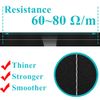 KOOKYE Conductive Thread 2 Bobbin 65ft/20m 60-80Ω/m 2Ω/ft Smooth Easy Sewing Thread for Aldino Lilypad with Needle Thread