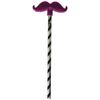 NPW Glitter Moustache Topper and Pencil, Pink (NP6780)