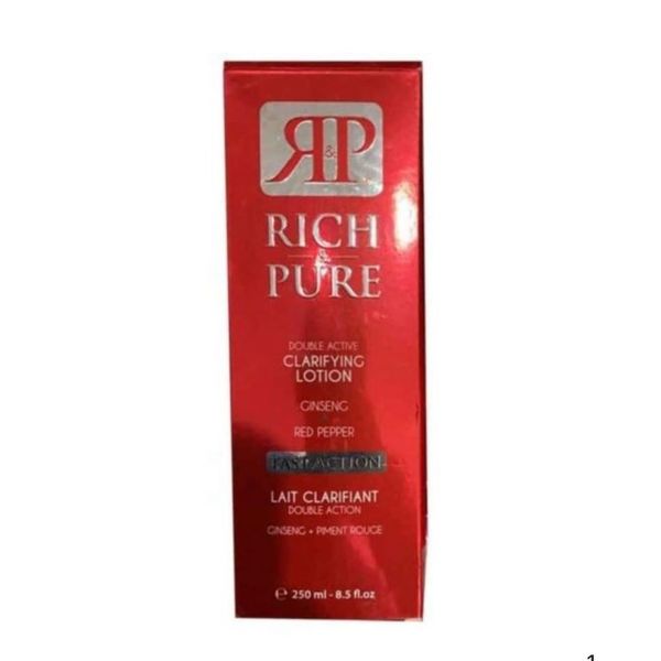 Rich & Pure Double Active Fast Action Clarifying Body Lotion 250ml