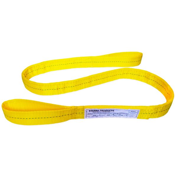 Eye & Eye Lifting Sling, 2-Ply, 2"x4FT (EE2-902X4FT)