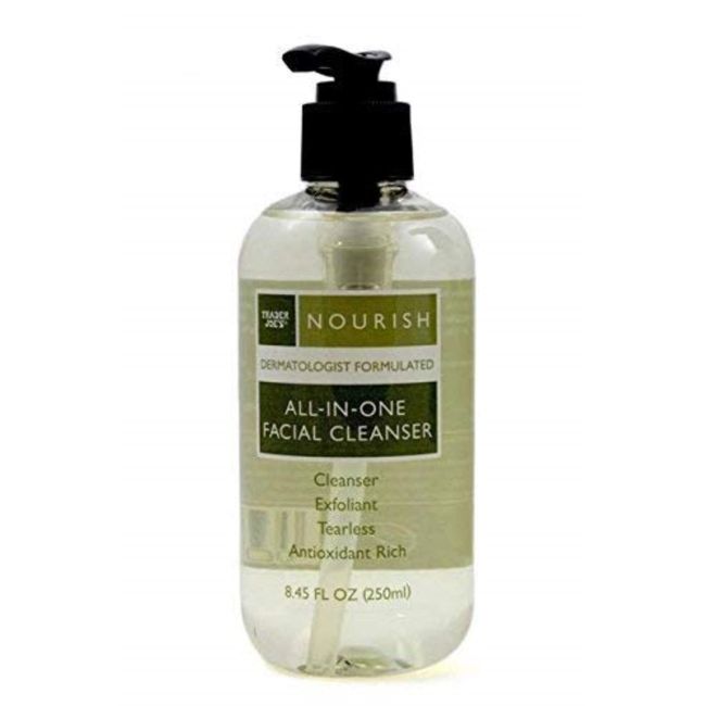 Trader Joe's Nourish All-in-one-facial Cleanser