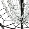 MVP Disc Sports Black Hole Practice 24-Chain Portable Disc Golf Basket Target