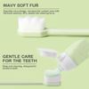 EasyHonor Extra Soft Toothbrush for Sensitive Gums, Micro Fur Manual Toothbrush with 20000 Soft Floss Bristle for Pregnant Women, Elderly, Braces and Gum Recessions, Protect Fragile Gums (6 Pack)