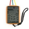 ATOPLEE 3 Phase Sequence Presence Rotation Tester Indicator Detector Meter with LED and Buzzer 60V~600V (3 Phase AC)