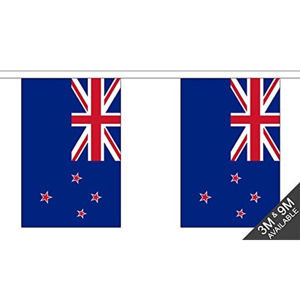 New Zealand Bunting (30 flags) 9m